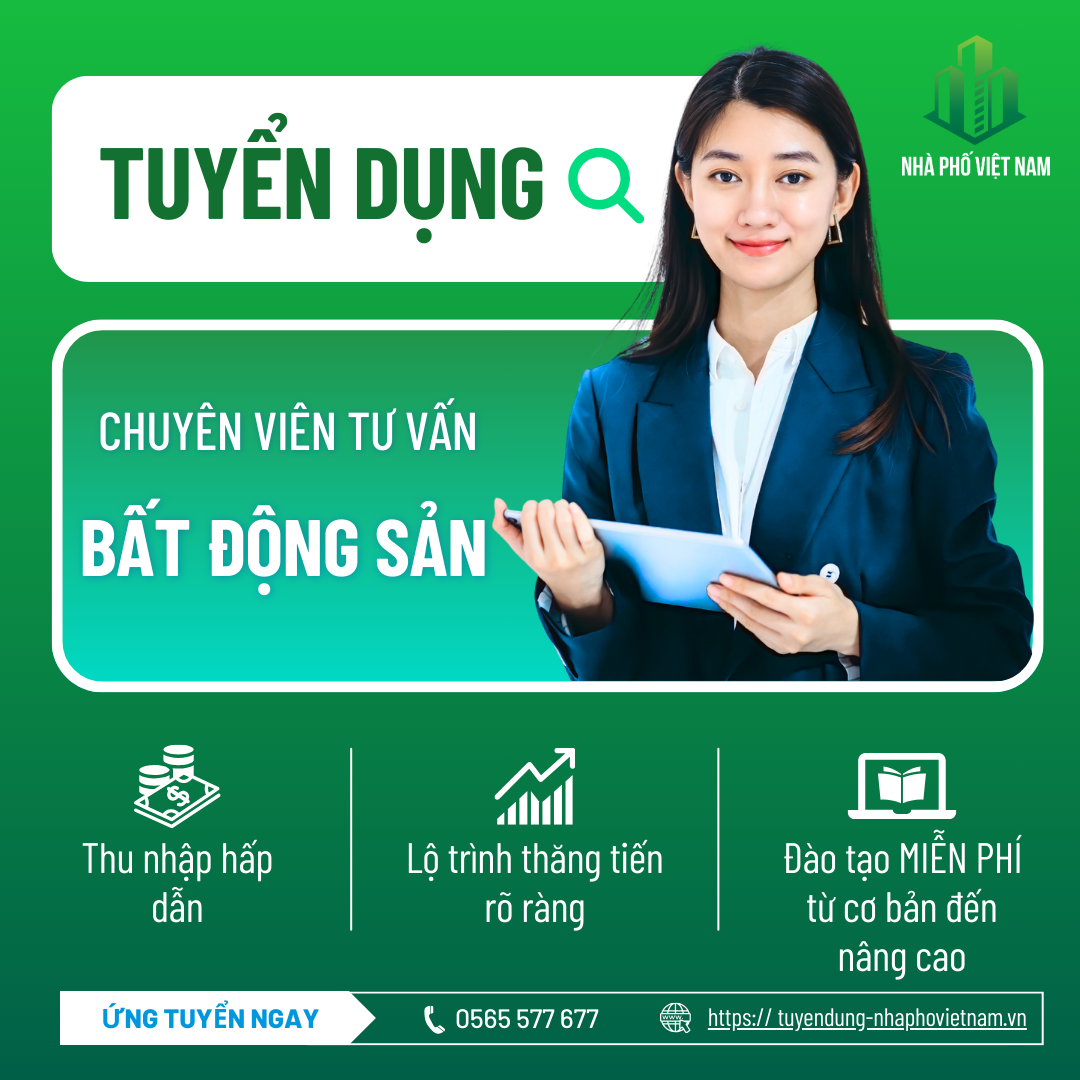 JOIN OUR TEAM - TÌM KIẾM CHUYÊN VIÊN TƯ VẤN BẤT ĐỘNG SẢN